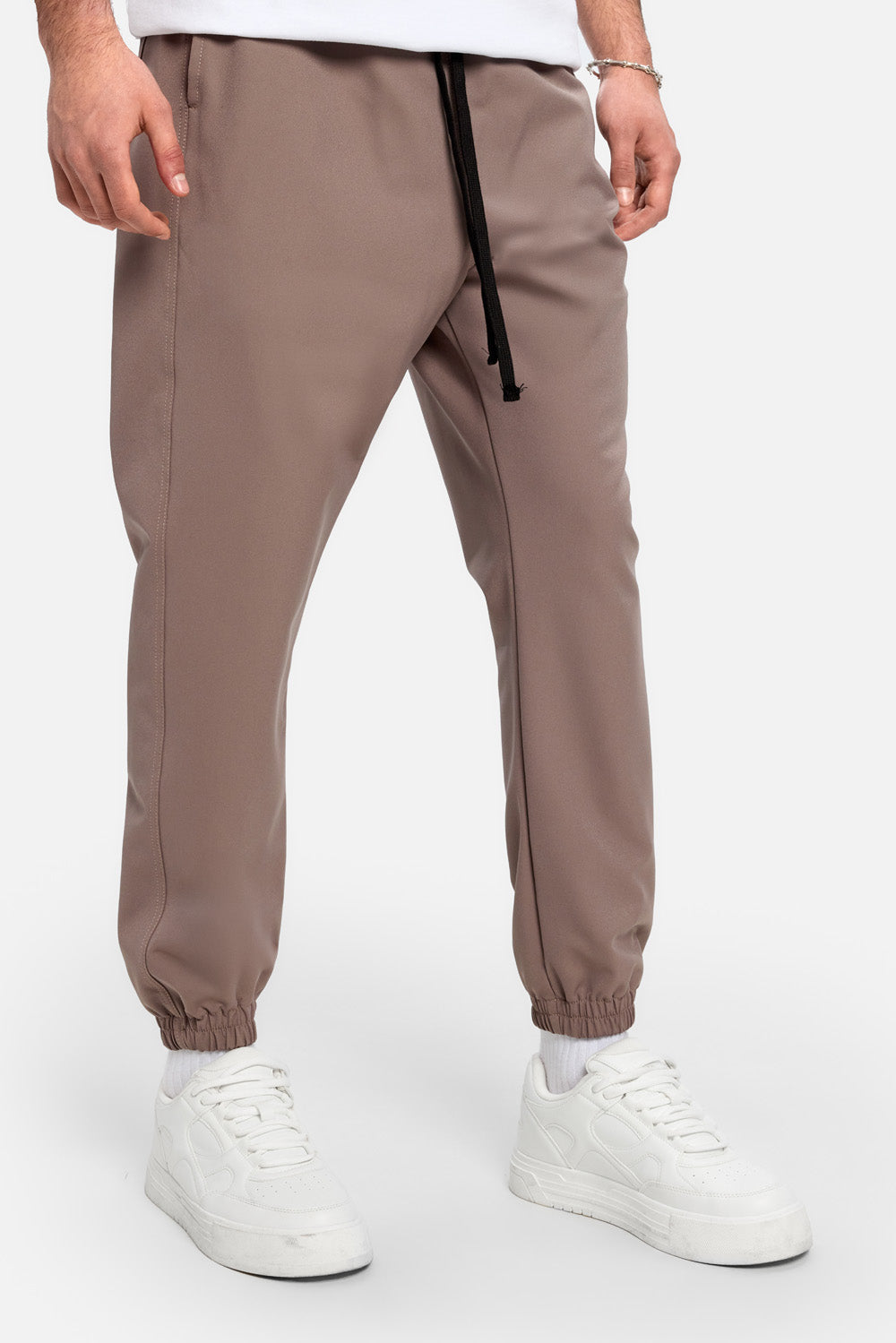 Pantaloni Sicily | Bărbați | Bej | Stil Modern & Elegant | Confort & Funcționalitate | Atelier Hamza