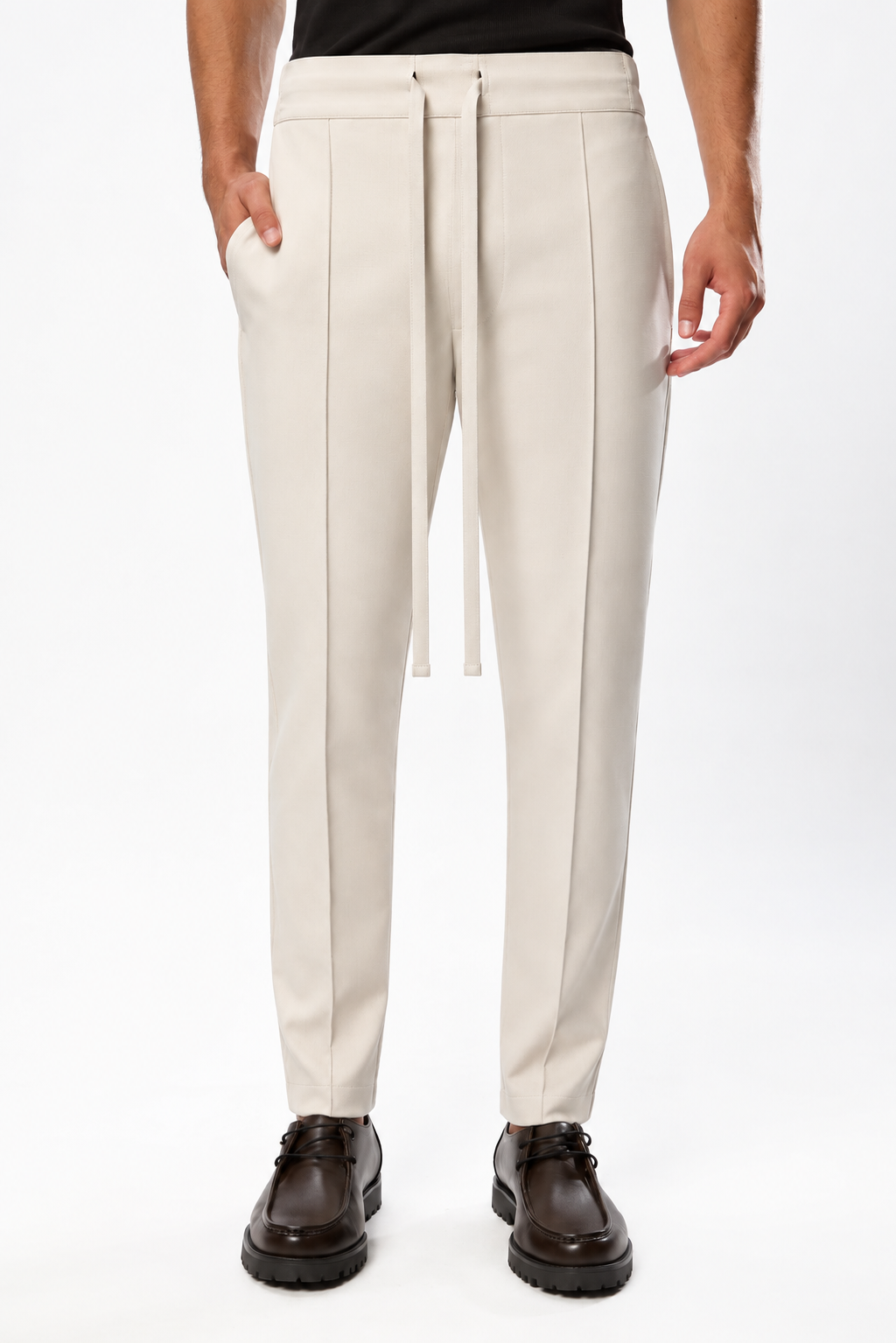 Thom V3 Vanilla Wool Blend Pants