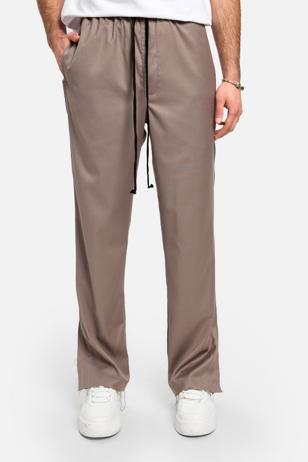 Pantaloni Rud | Bărbați | Bej | Stil Modern & Elegant | Confort & Funcționalitate | Atelier Hamza