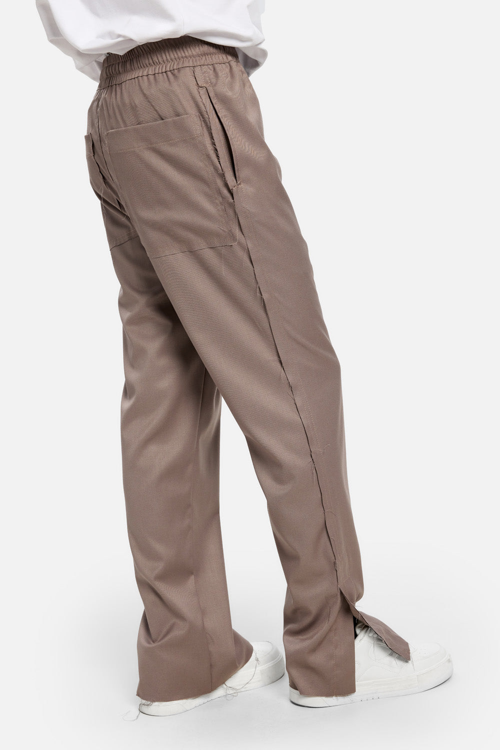 Pantaloni Rud | Bărbați | Bej | Stil Modern & Elegant | Confort & Funcționalitate | Atelier Hamza