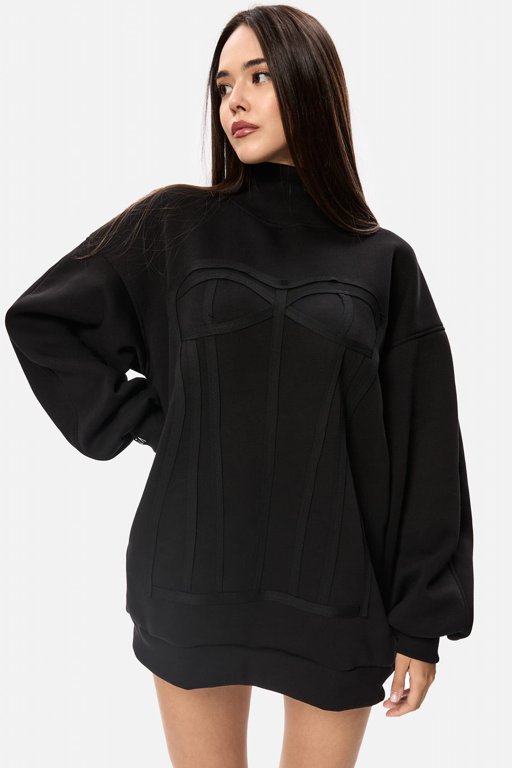 Helanca Kora | Femei | Negru | Stil Modern & Elegant | Confort & Funcționalitate | Atelier Hamza