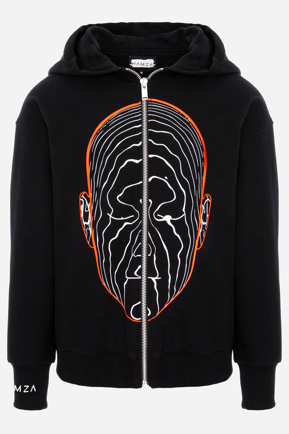 Bluza z kapturem z nadrukiem Fallen i zamkiem