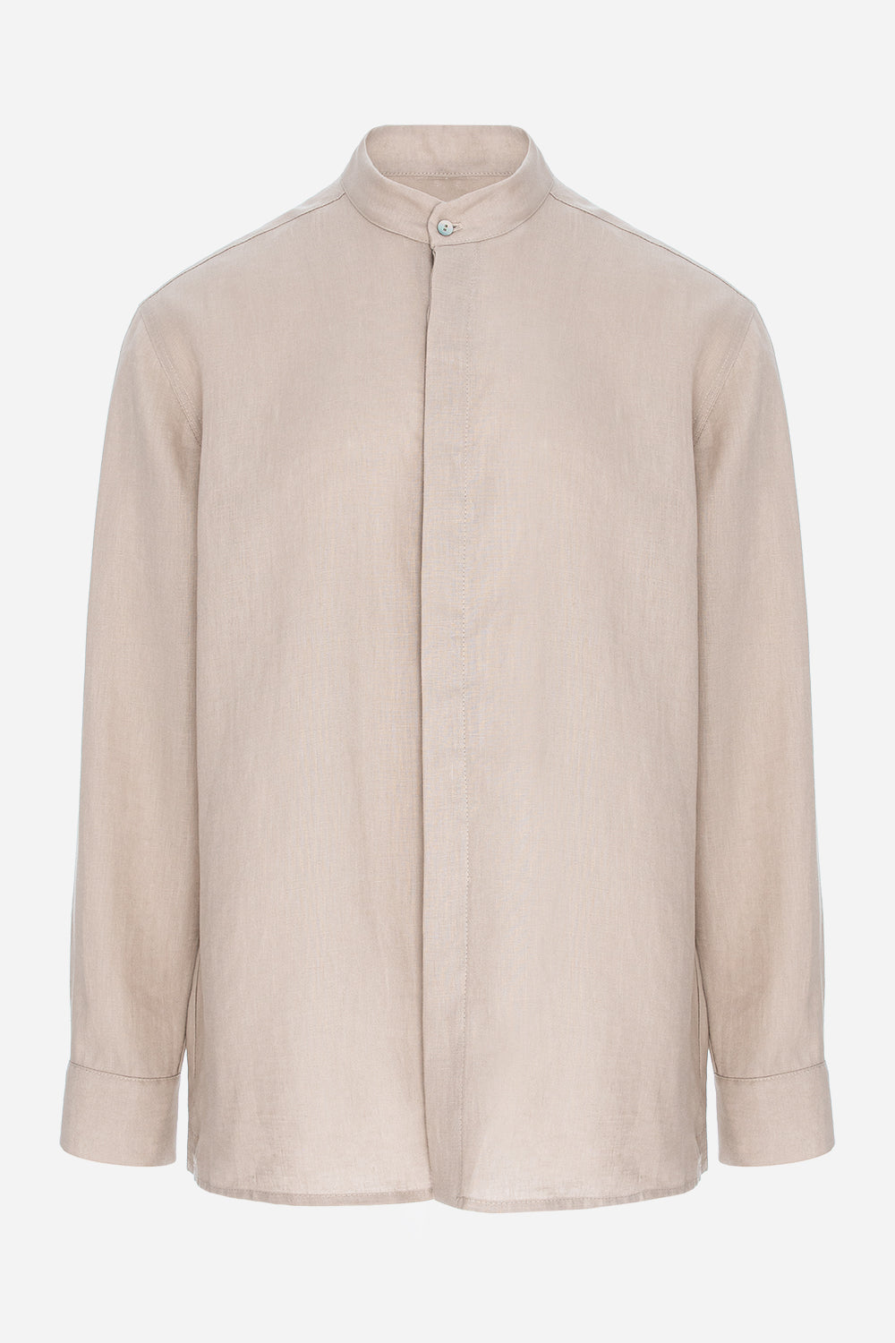 Thom beige linen Shirt