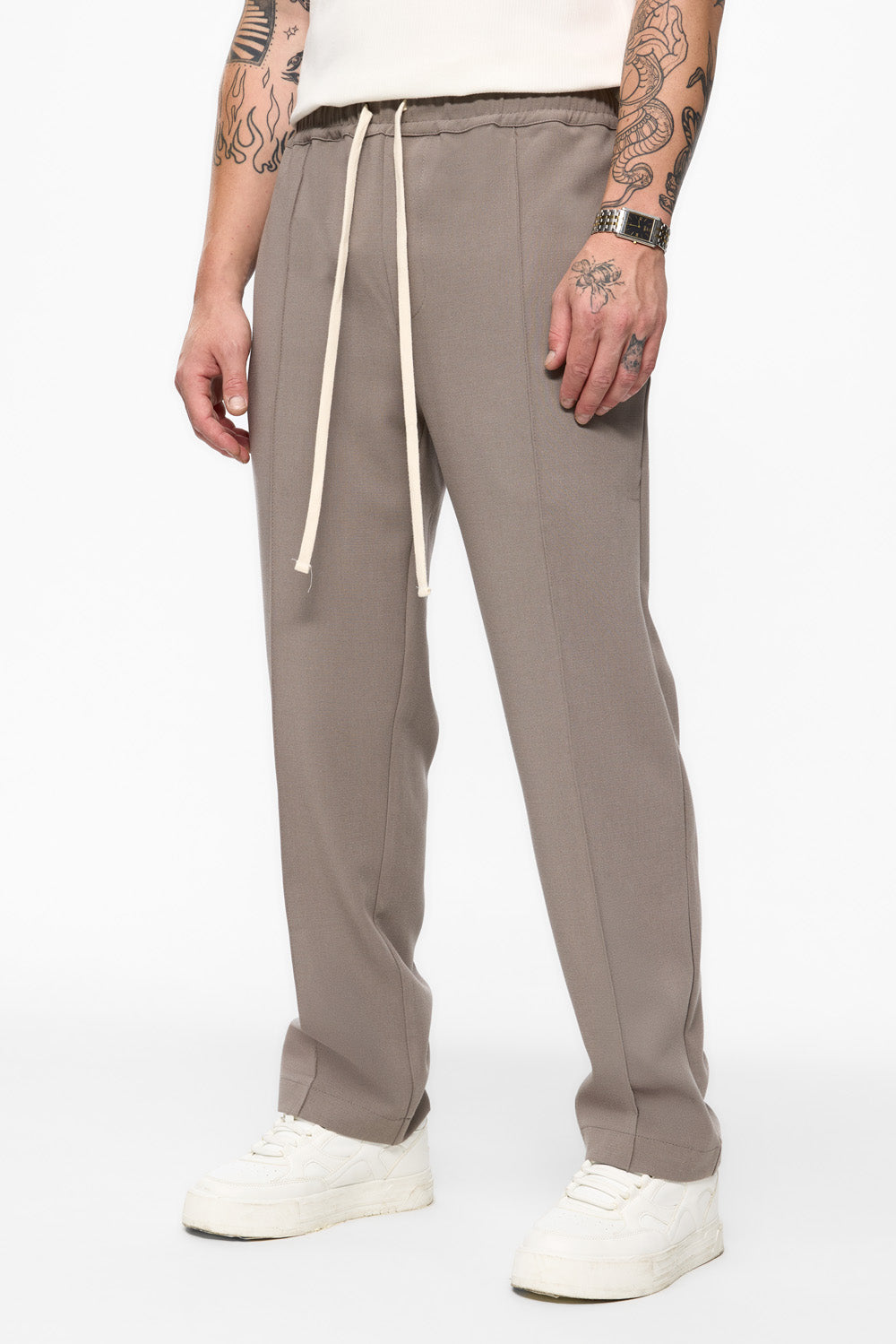 Pantaloni stofa 247 | Bărbați | Bej | Stil Modern & Elegant | Confort & Funcționalitate | Atelier Hamza