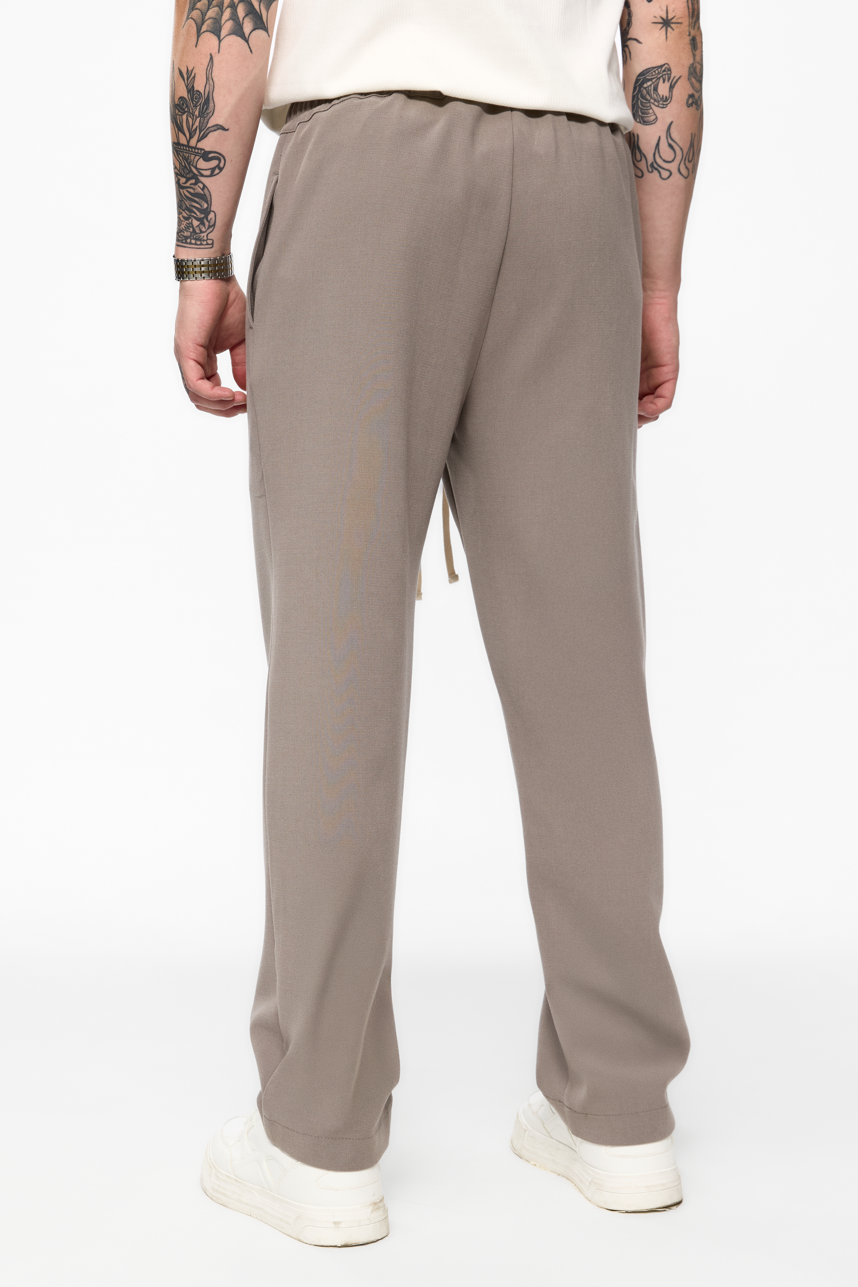247 cloth Pants  | Men | Beige | Modern and elegant style | Comfort and functionality | Atelier Hamza