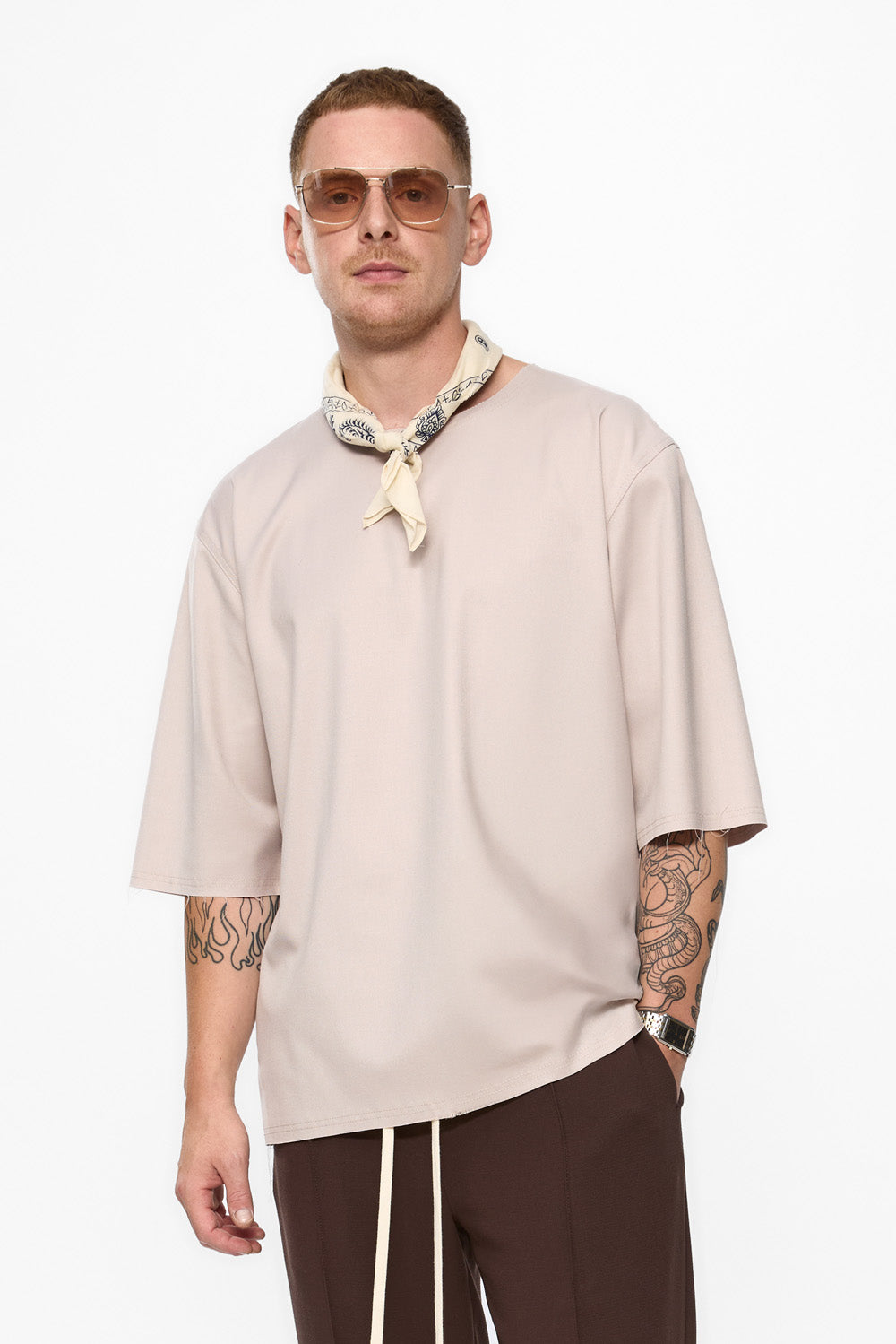Thom Beige Cloth T-shirt