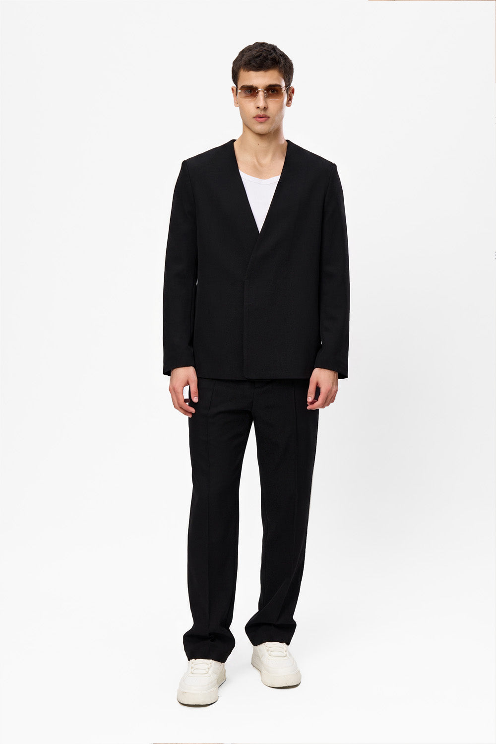 247 Black Cloth Blazer