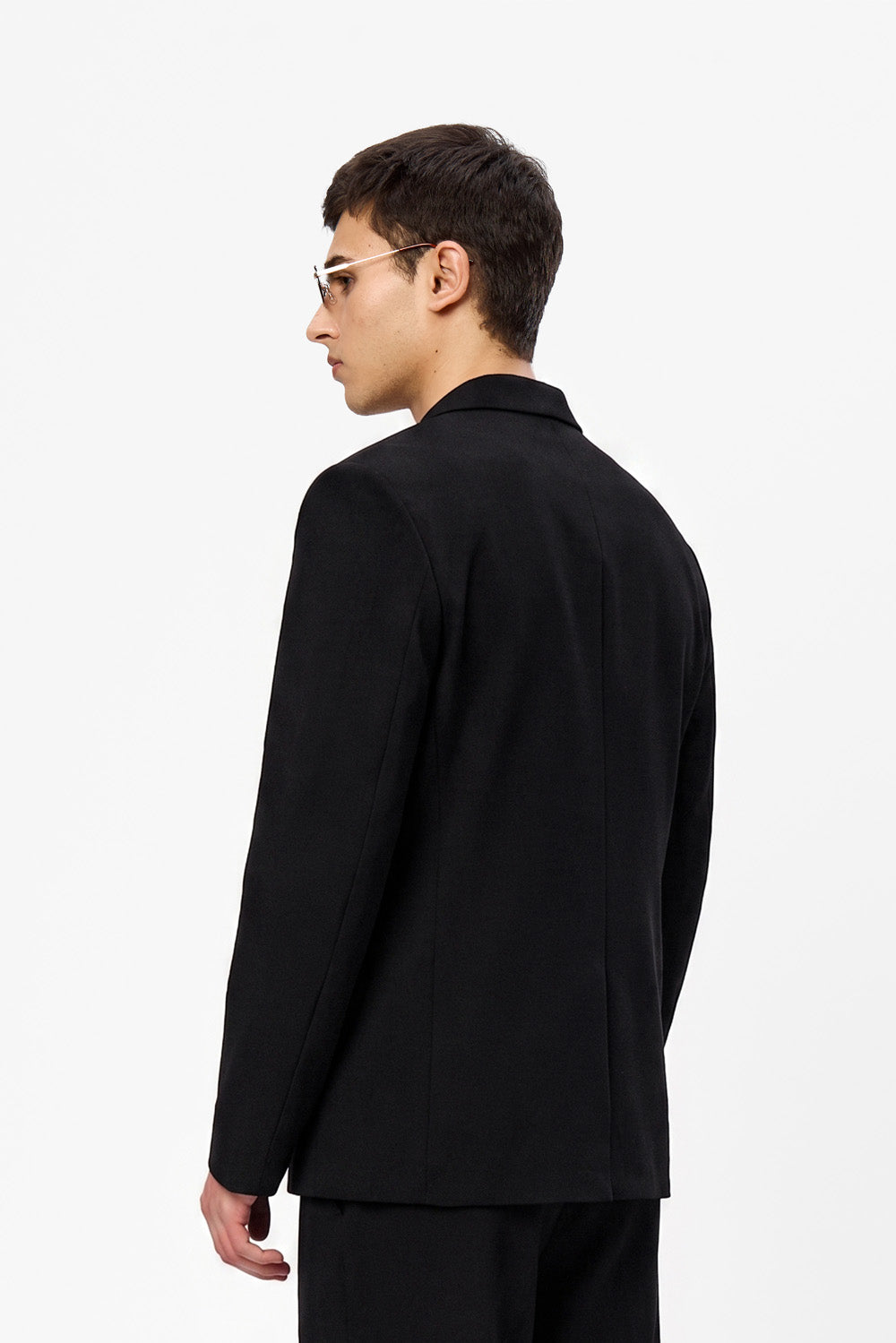247 Black Cloth Blazer