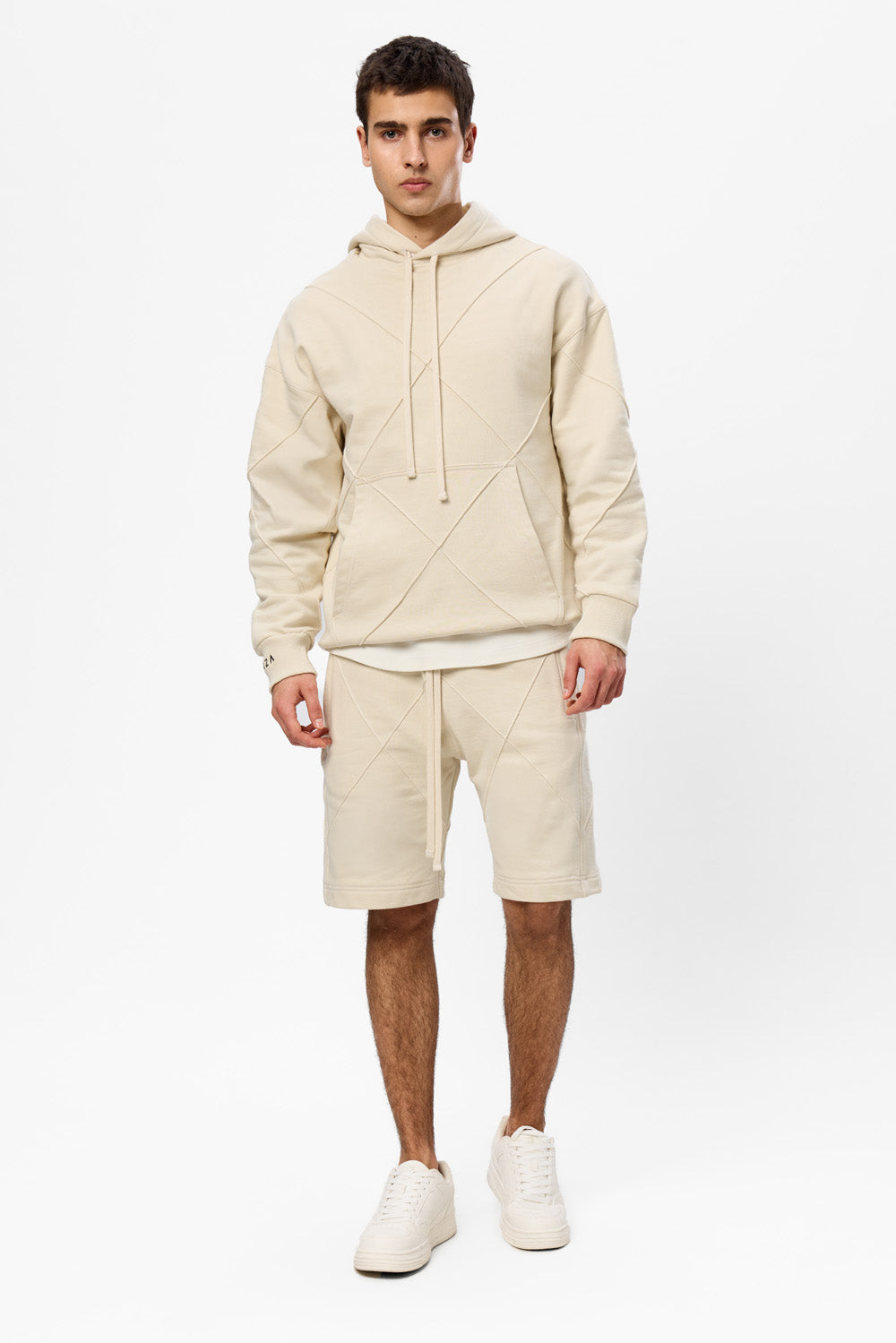 Diamond Vanilla Cotton Hoodie