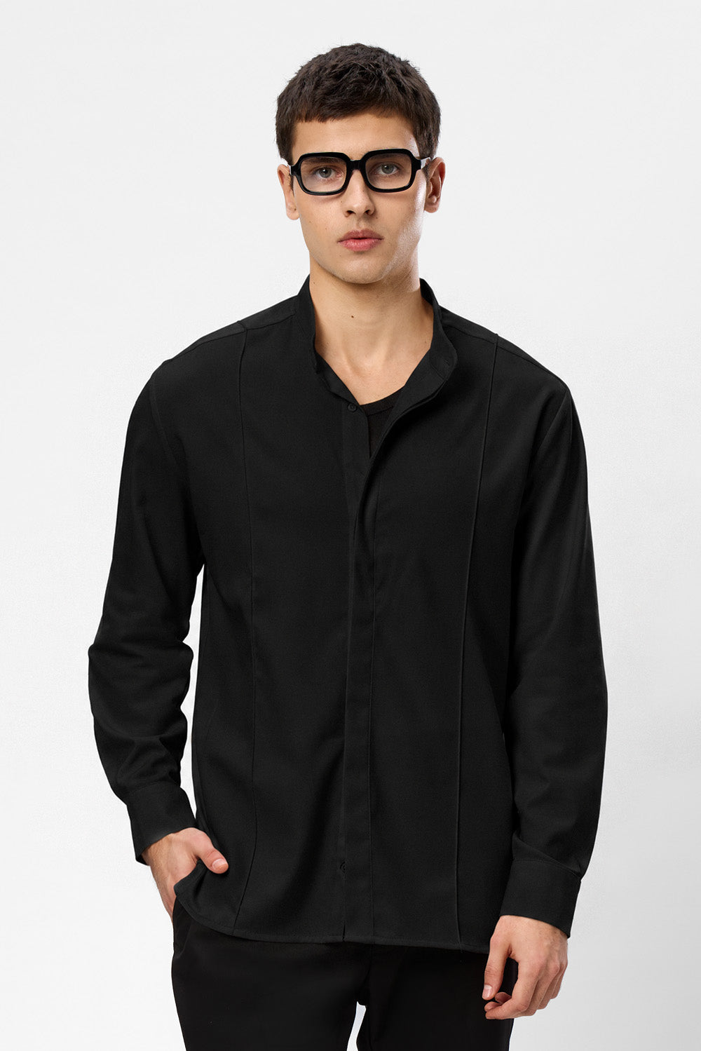 Thom V3 Black cloth Shirt