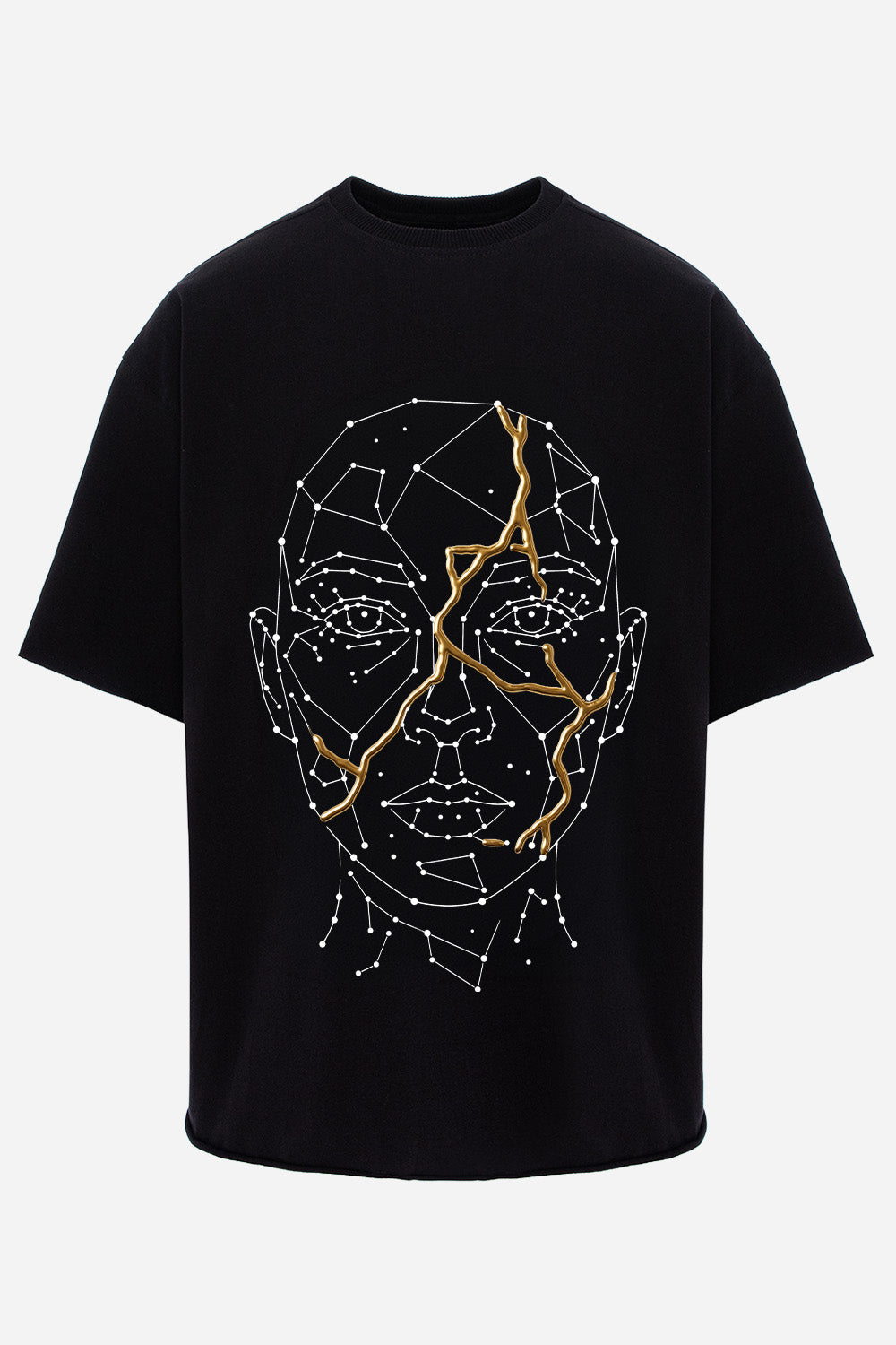 Tricou alb cu imprimeu Riyad