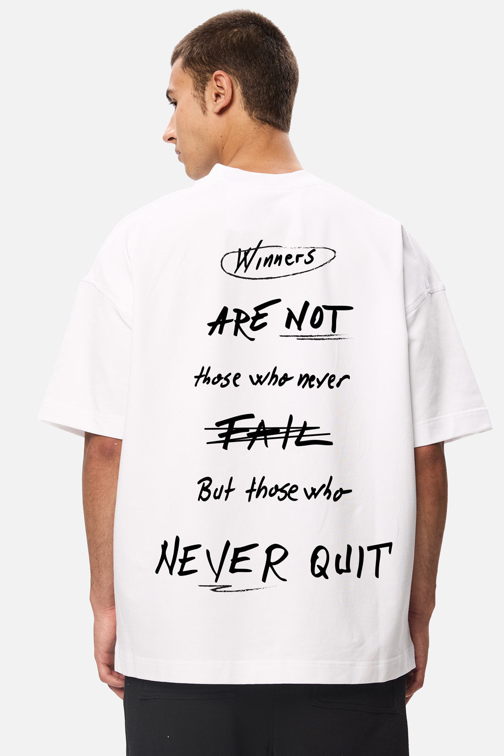 Alpha Printed Black T-shirt