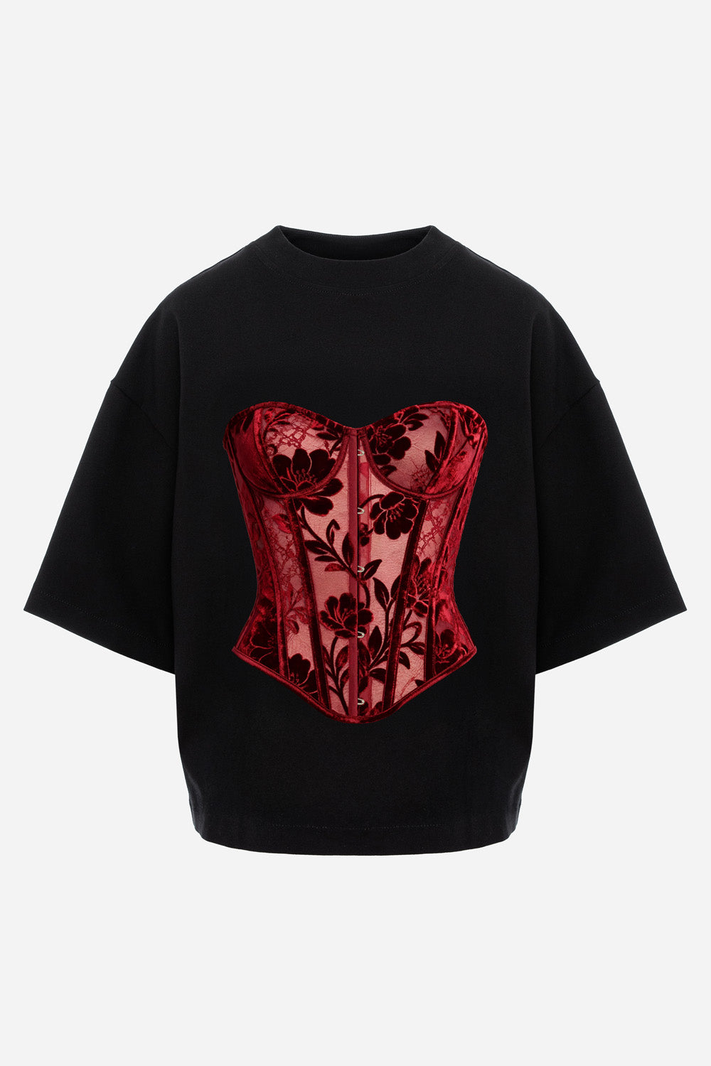 Charmante drukowana koszulka w kolorze Off-White W