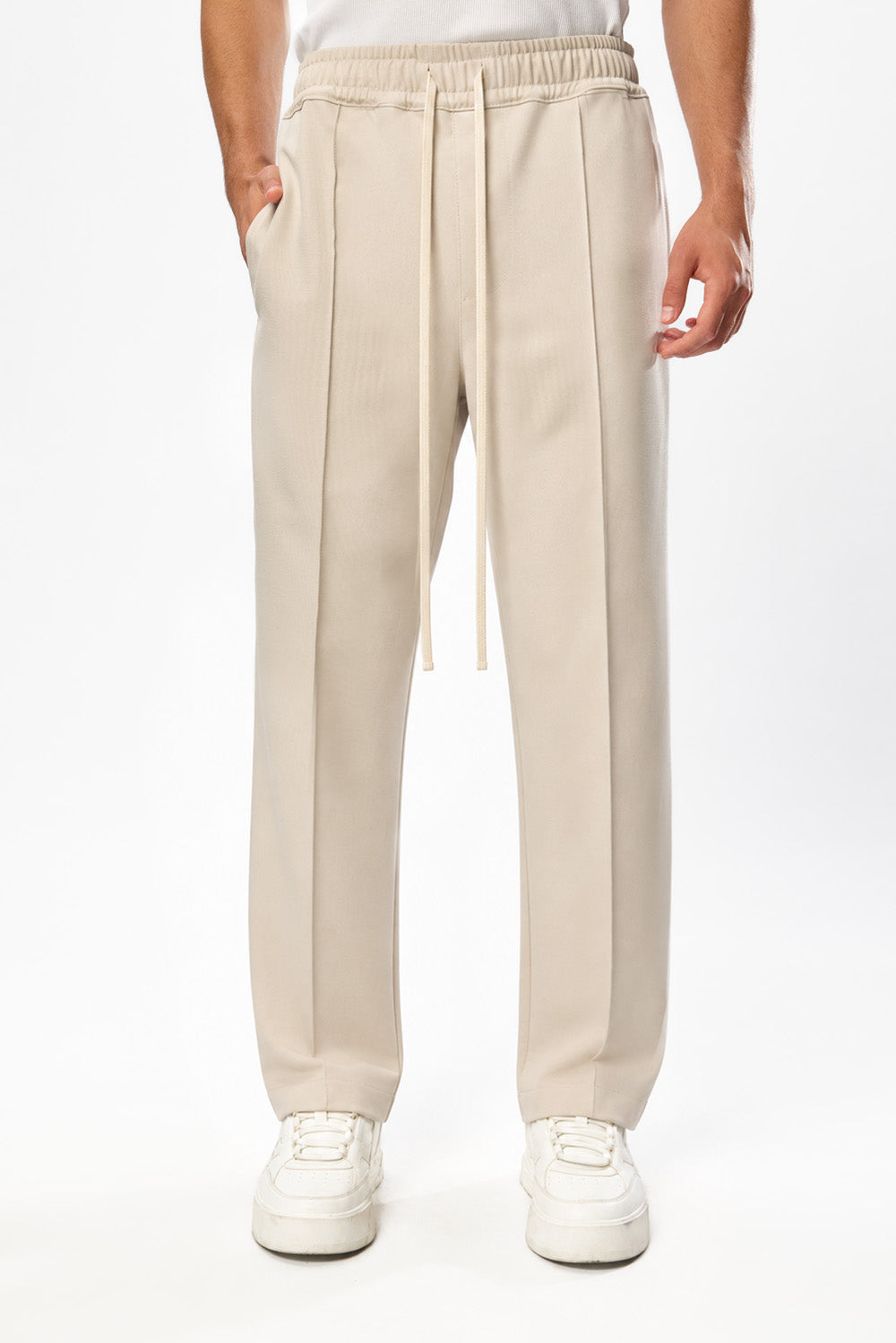 247 Off-White Wool Blend Pants