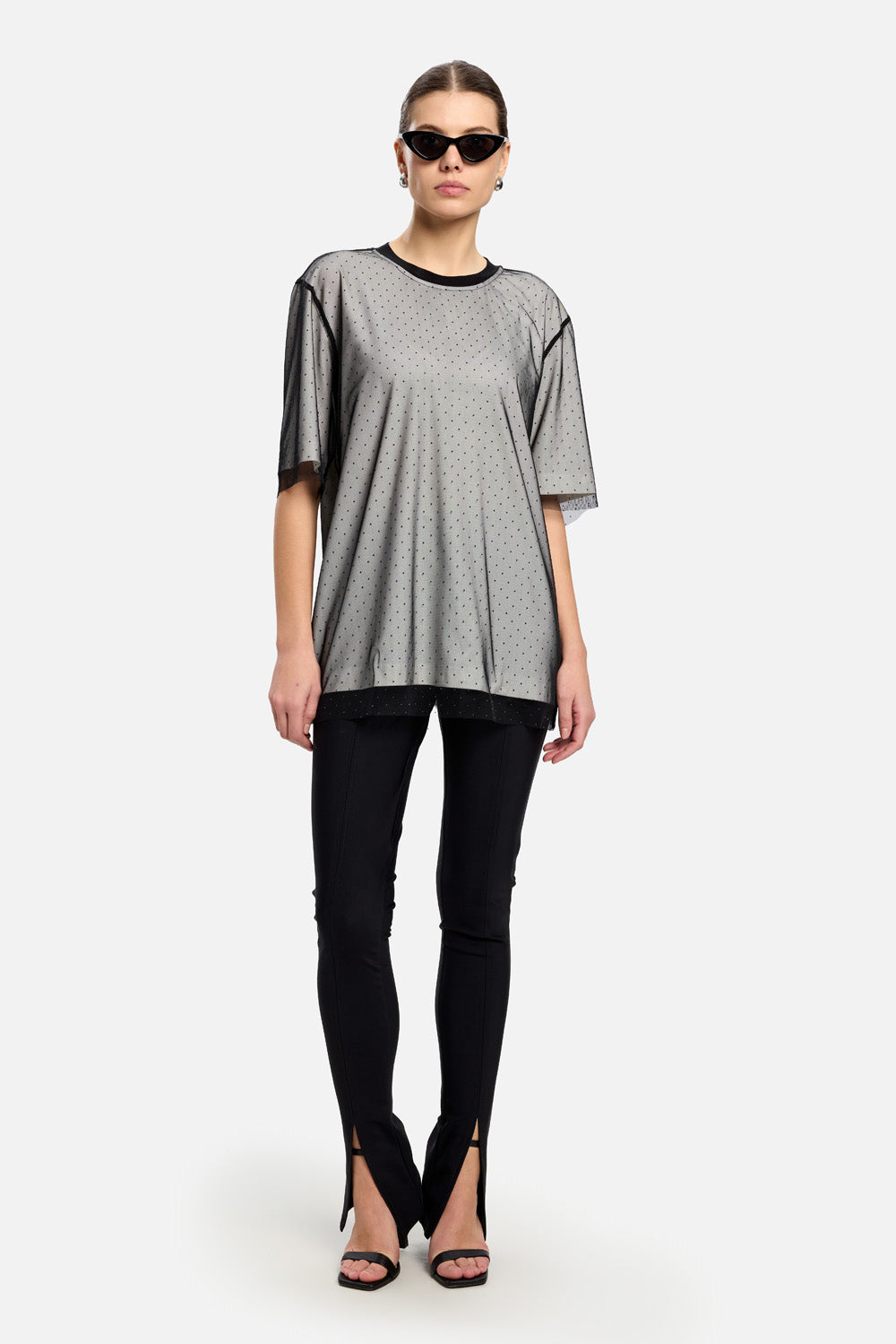 Tricou Venus cu strat dublu | Femei | Alb | Stil Modern & Elegant | Confort & Funcționalitate | Atelier Hamza