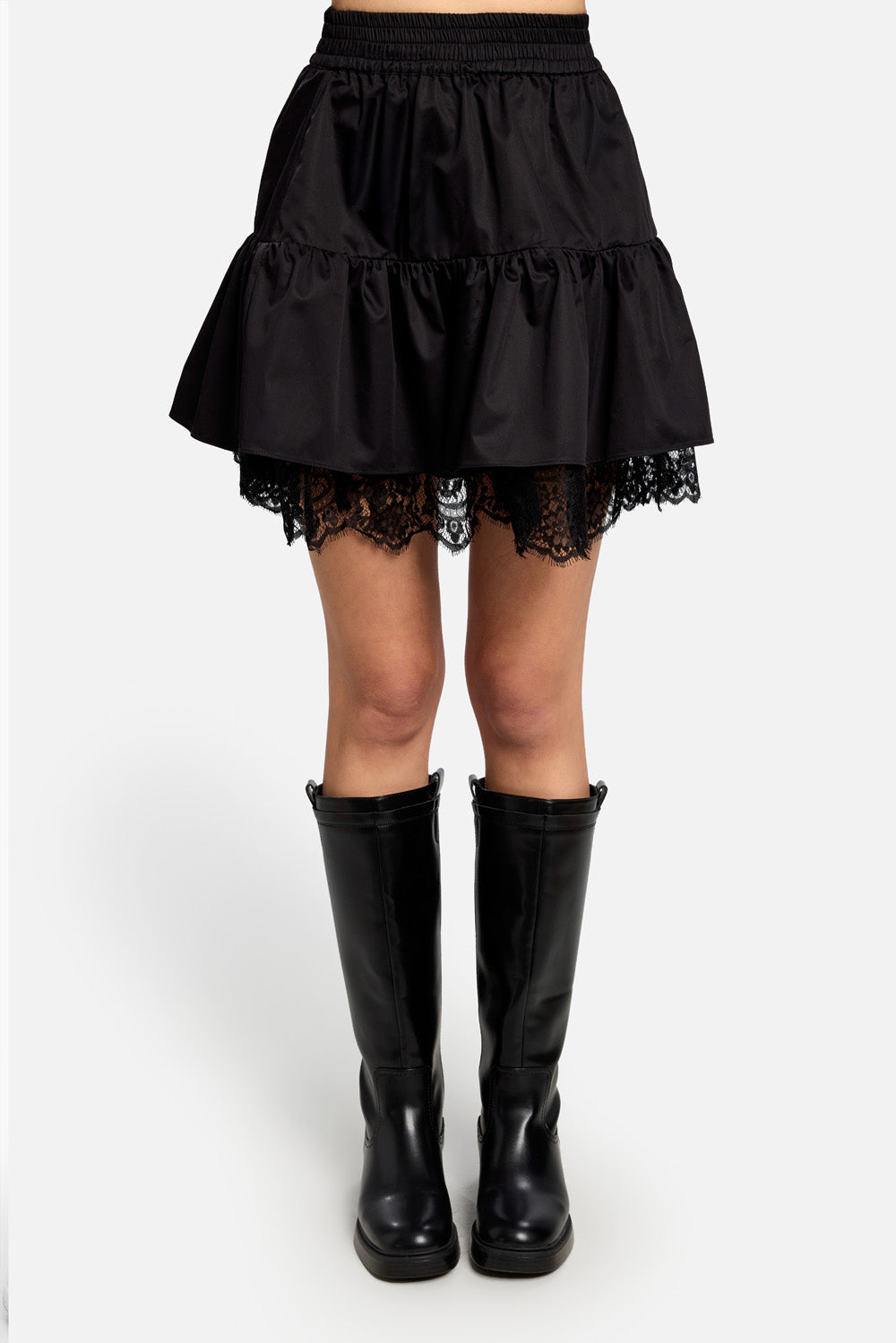 Fustă Swan | Femei | Negru | Stil Modern & Elegant | Confort & Funcționalitate | Atelier Hamza