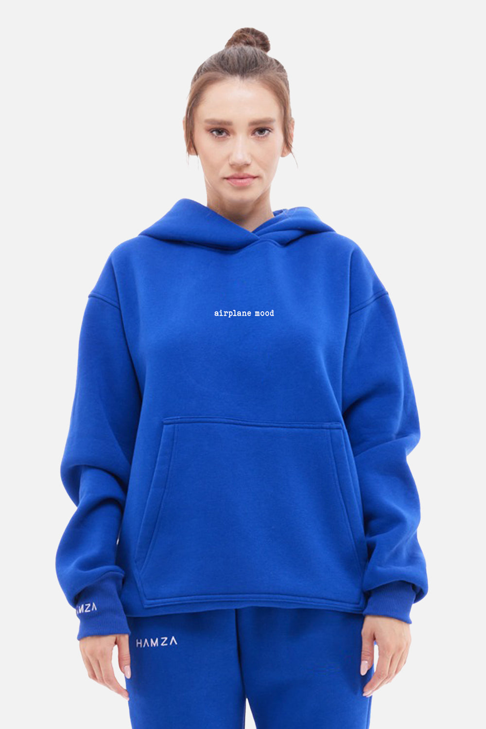 Royal embroidered Hoodie