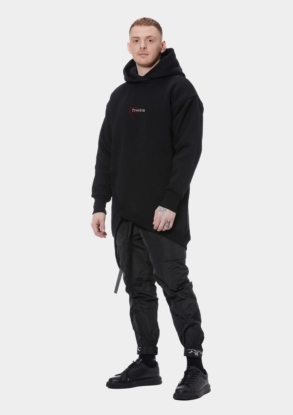 JAPAN 3.0 black printed Hoodie