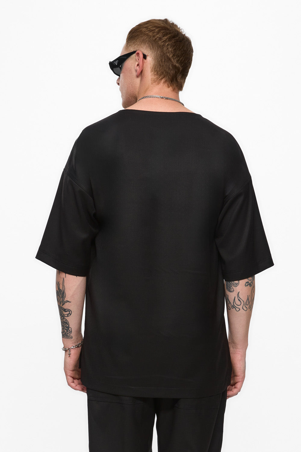 Czarna koszulka Lisabona