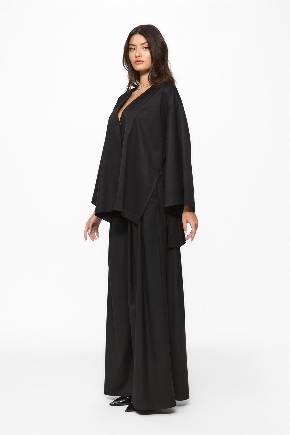 Kimi Black Cloth Pants