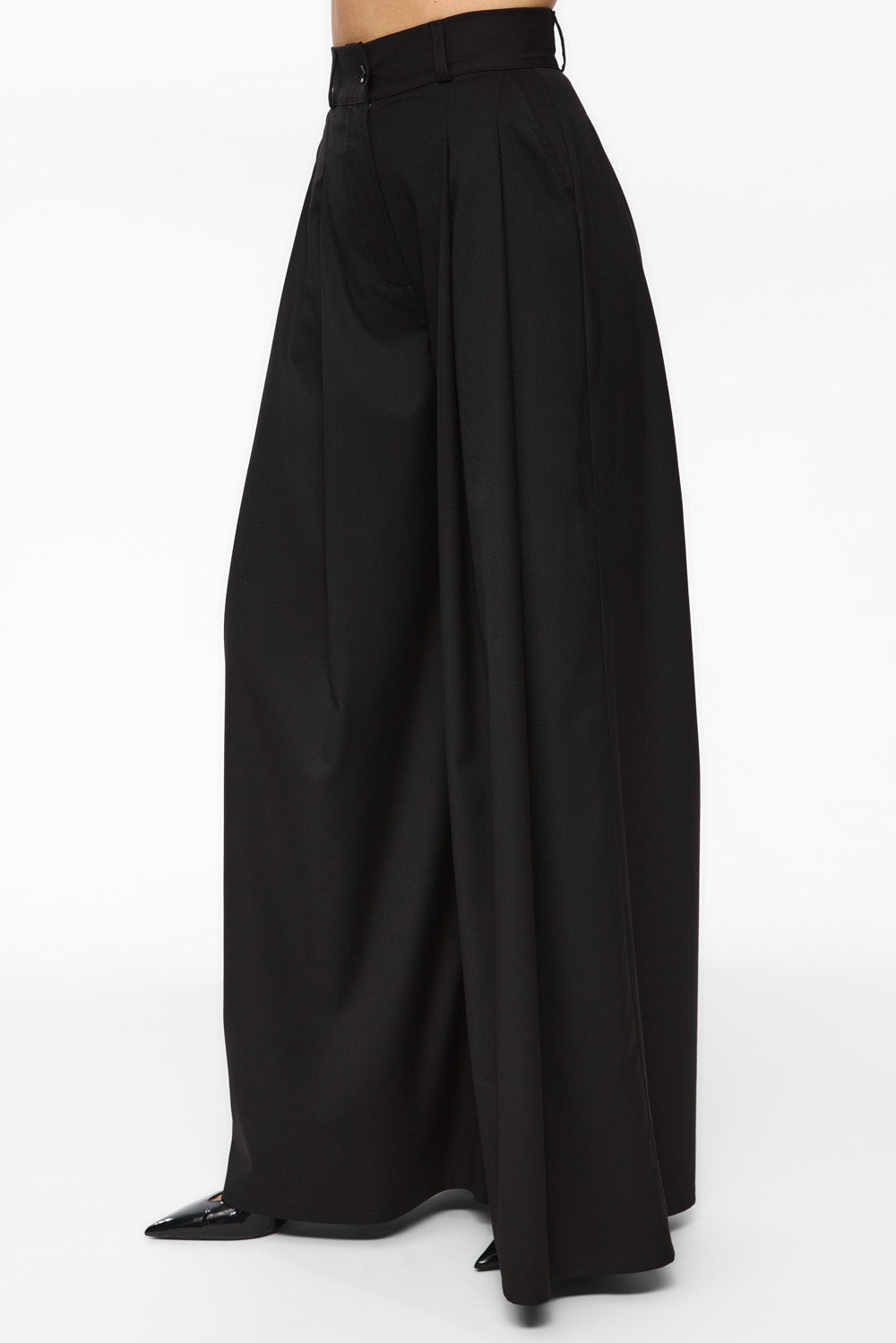 Kimi Black Cloth Pants