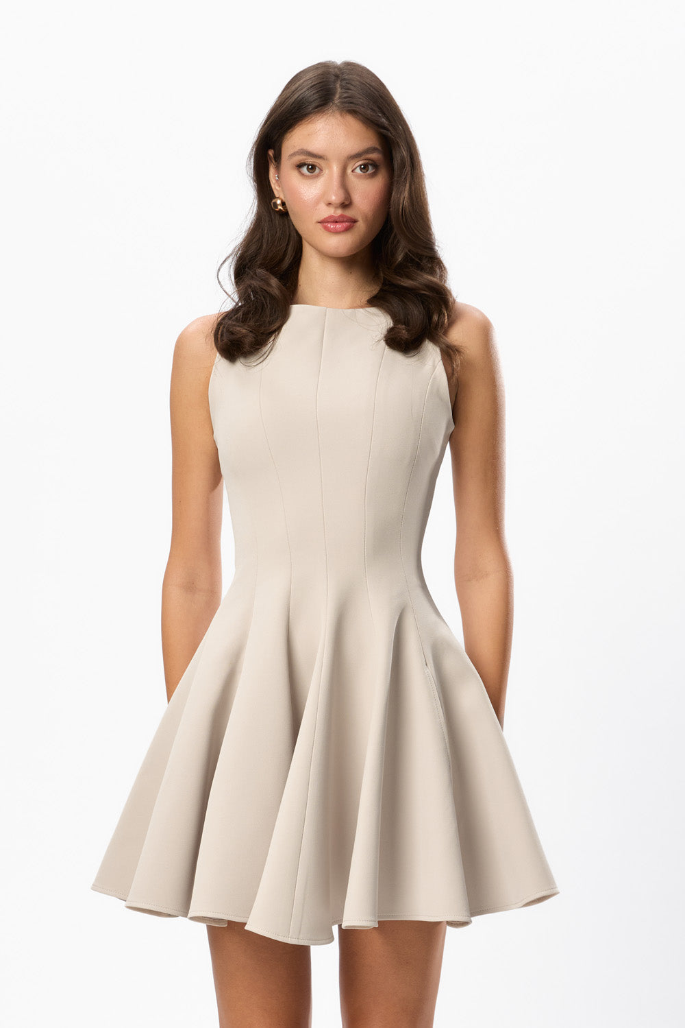 Sienna vanilla woven Dress