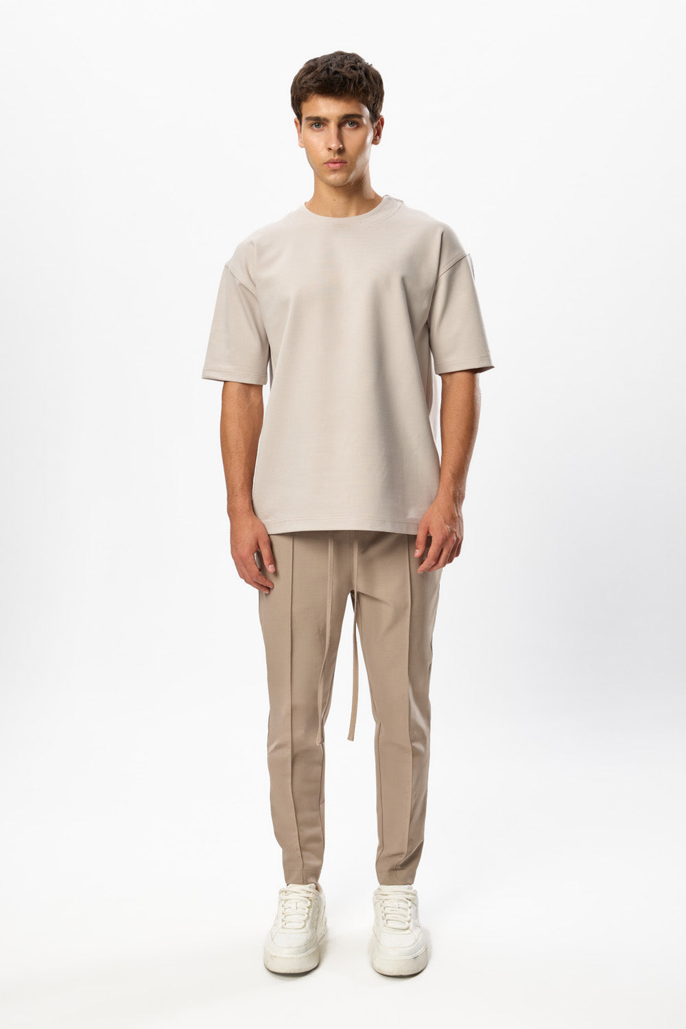 Thom V3 Beige Wool Blend Pants