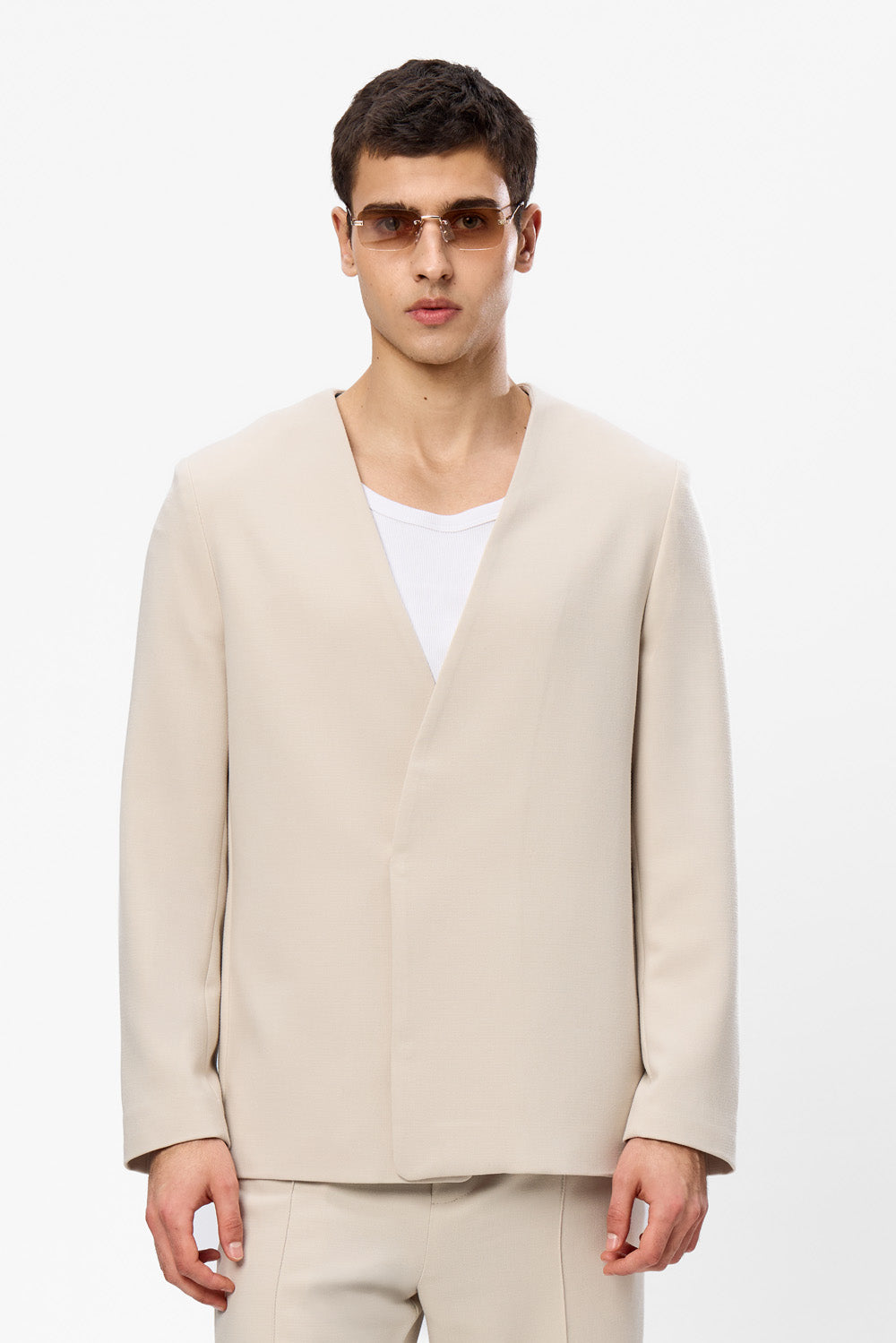 247 Black Cloth Blazer