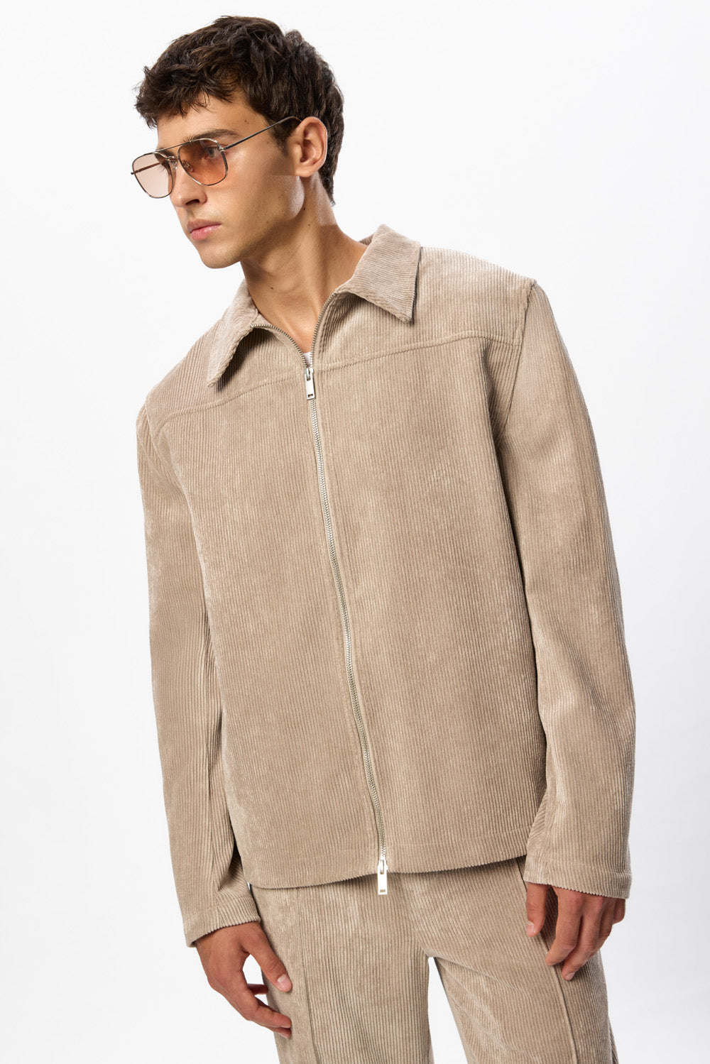 Five Beige Corduray Jacket