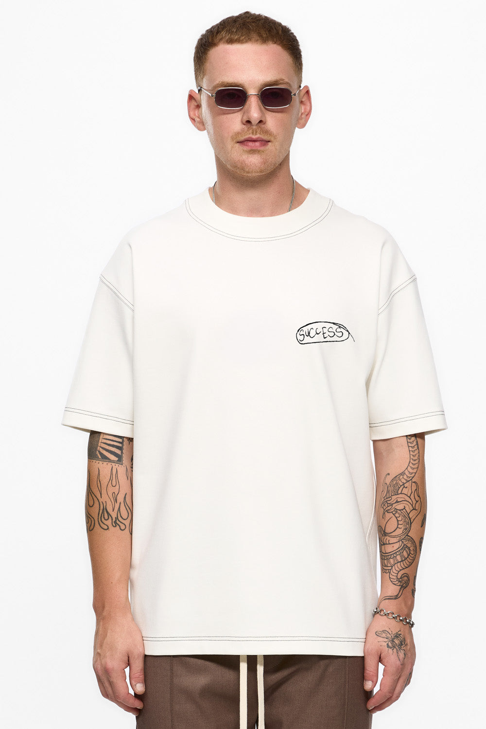 Success 2.0 printed black T-shirt