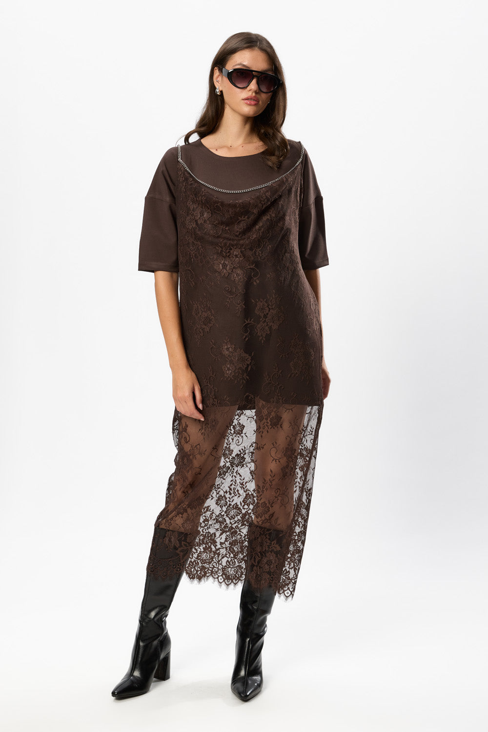 Neglijee V3 Brown Dress