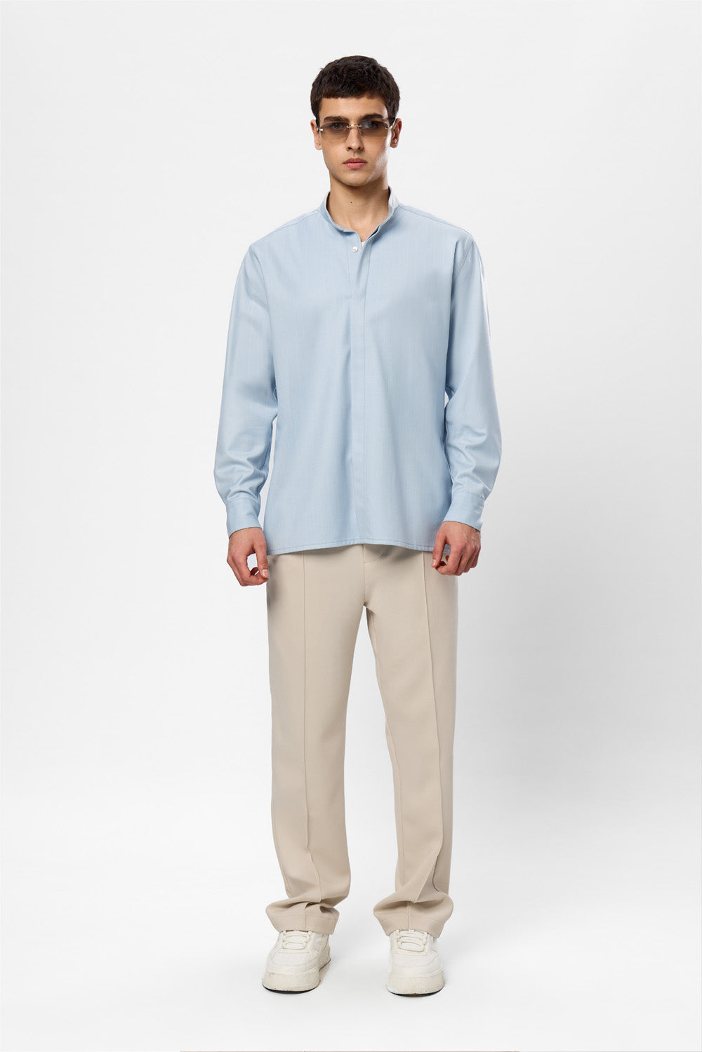 Thom striped light blue cloth Shirt