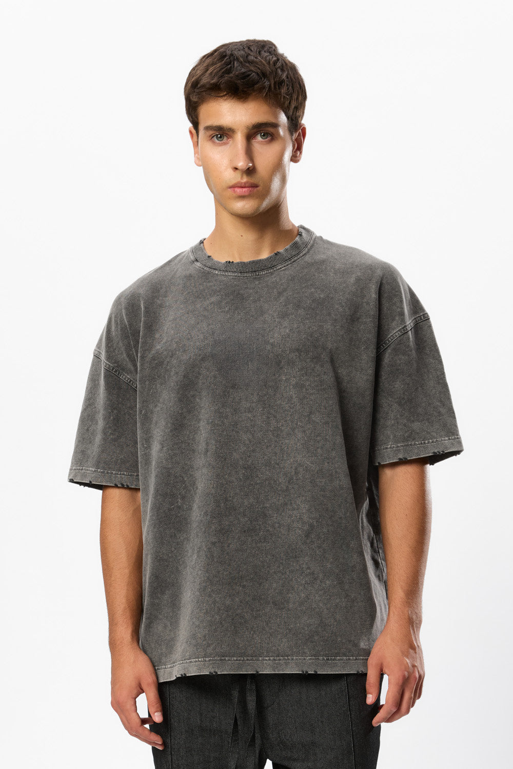 Distressed Grey Vintage T-Shirt
