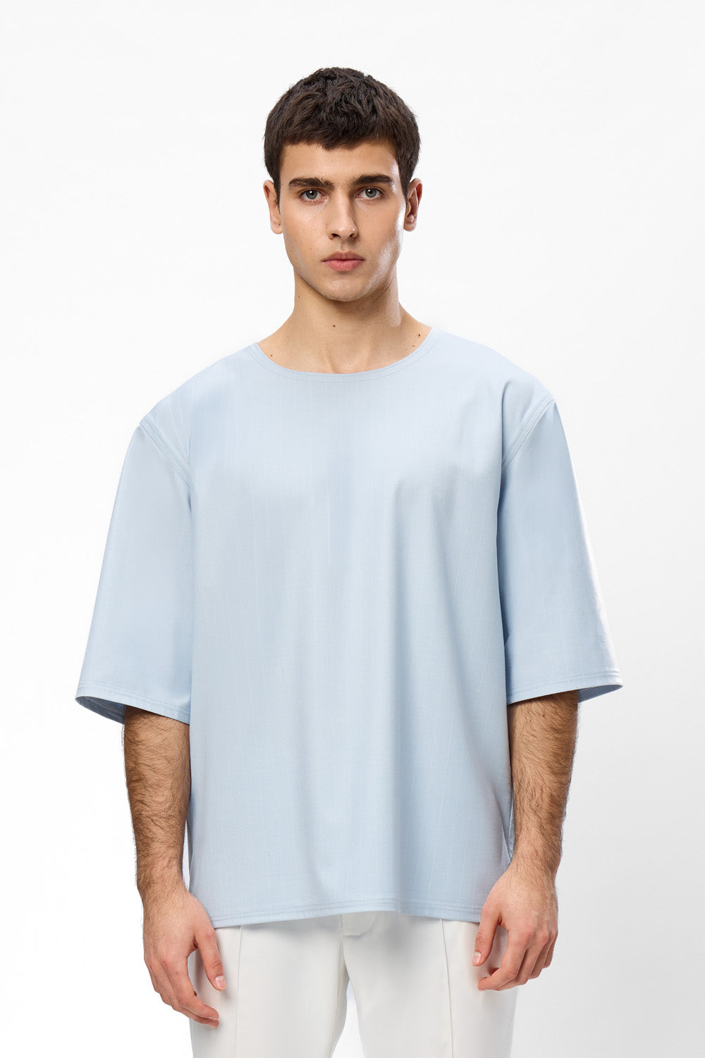 Thom striped black cloth T-shirt