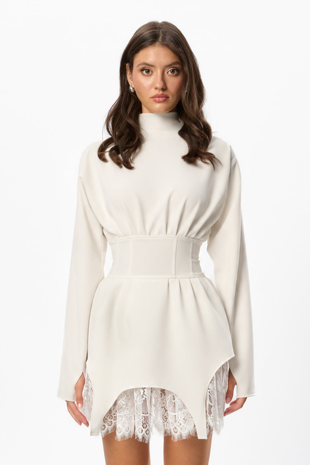 Kaya Woven Dress Off-White