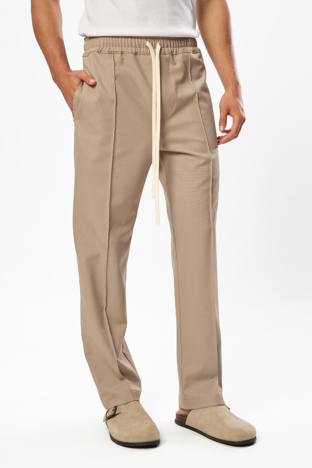 247 Wool Blend Pants Beige