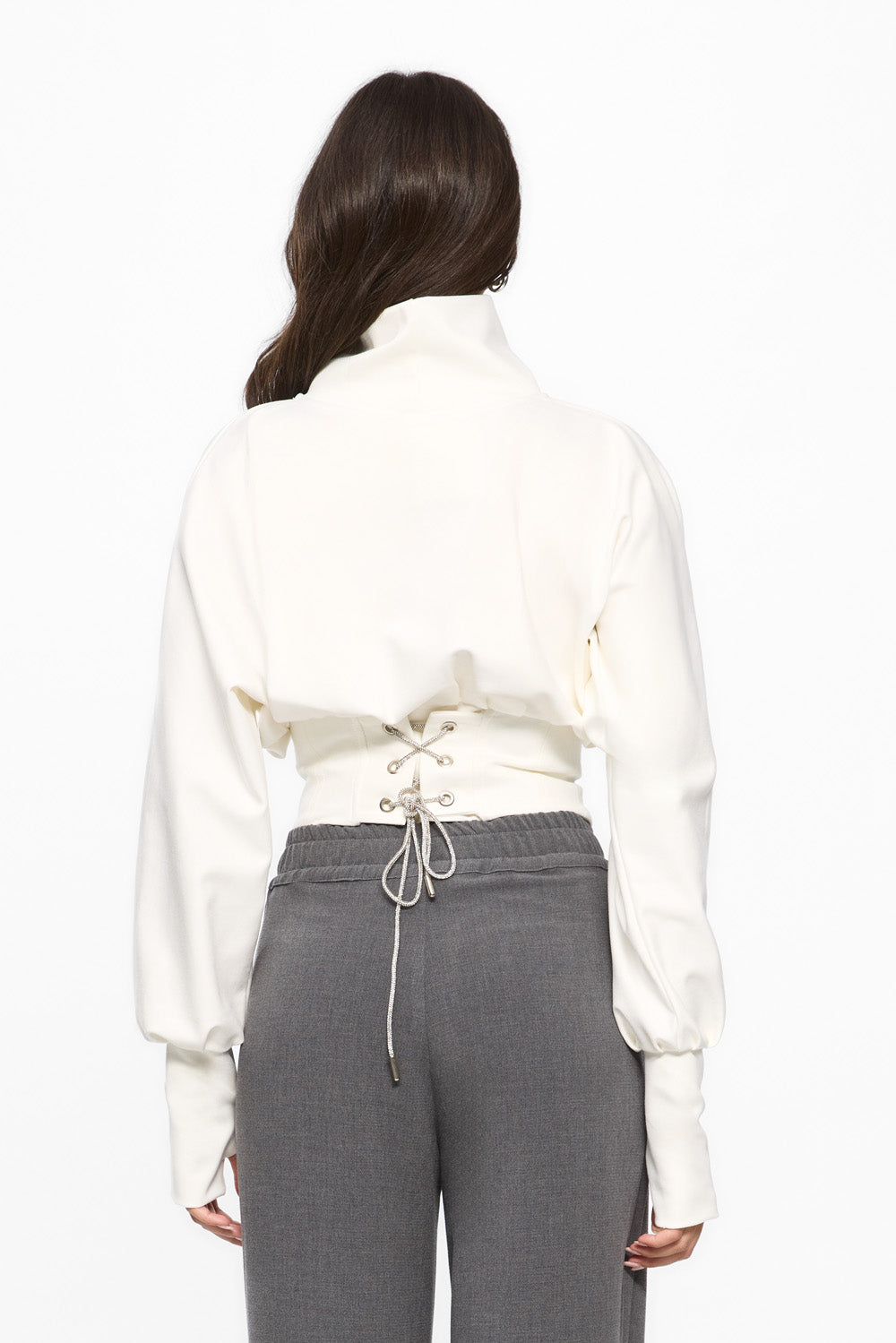 'Nice' Top | Women | Off-White | Modern and elegant style | Comfort and functionality | Atelier Hamza