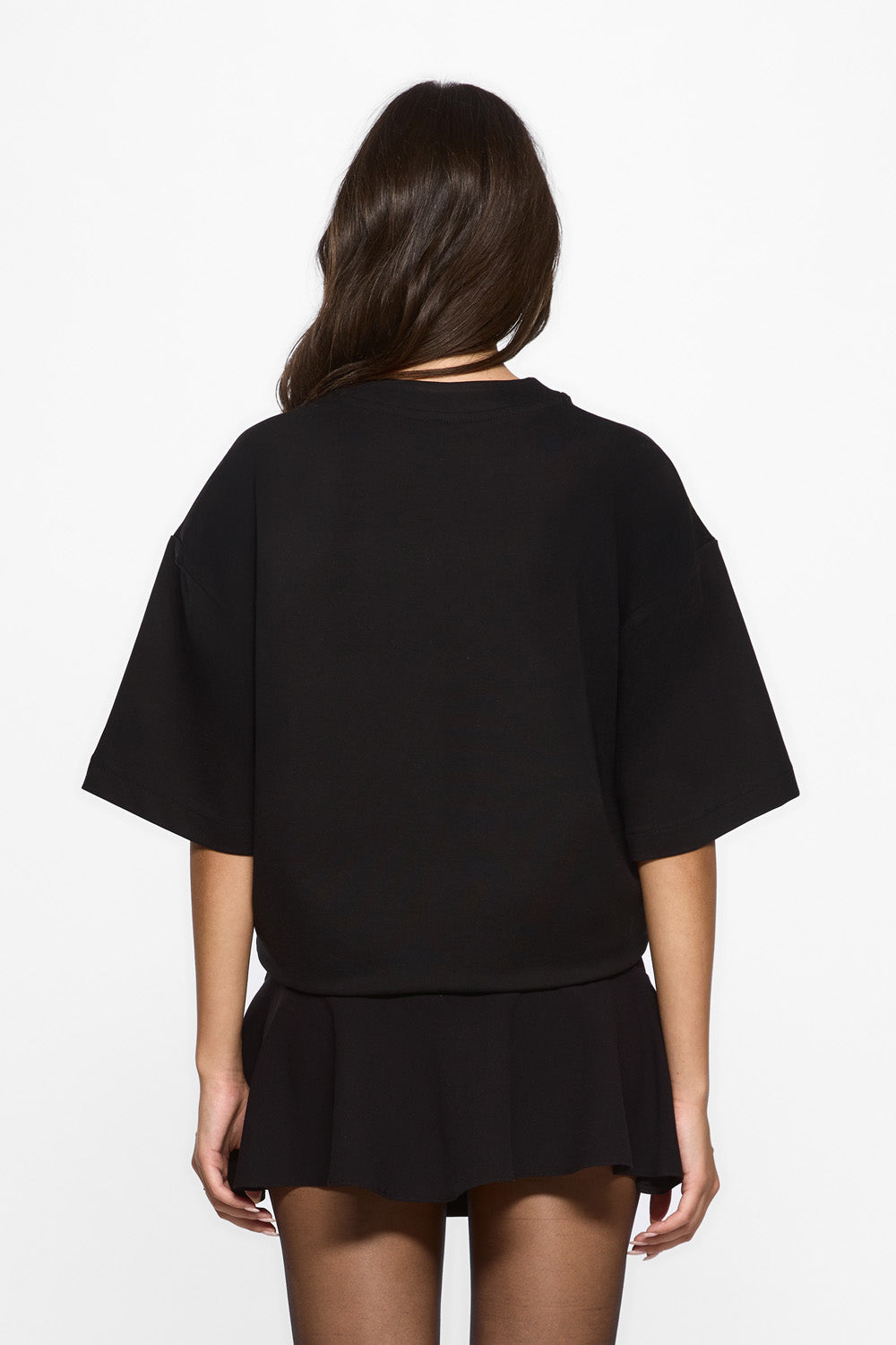 Kyo Rose T-Shirt | Women | Black | Modern & Elegant Style | Comfort & Functionality | Atelier Hamza