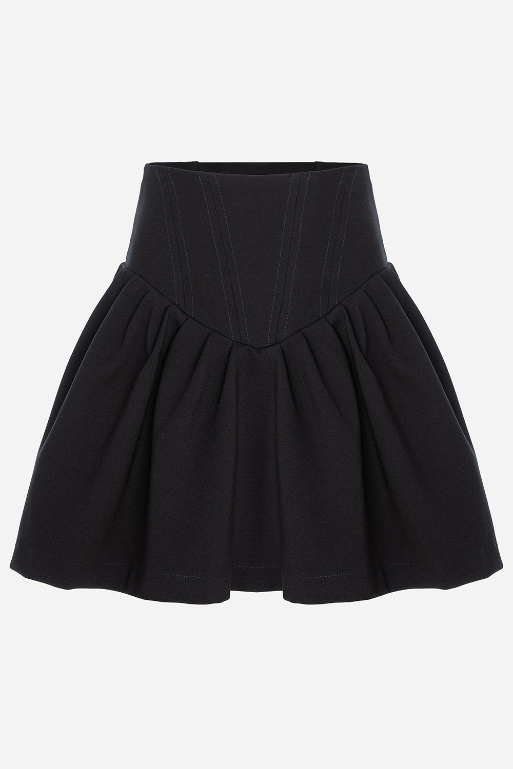 Szorty Santorini z popeliny z aplikowanymi cyrkoniami