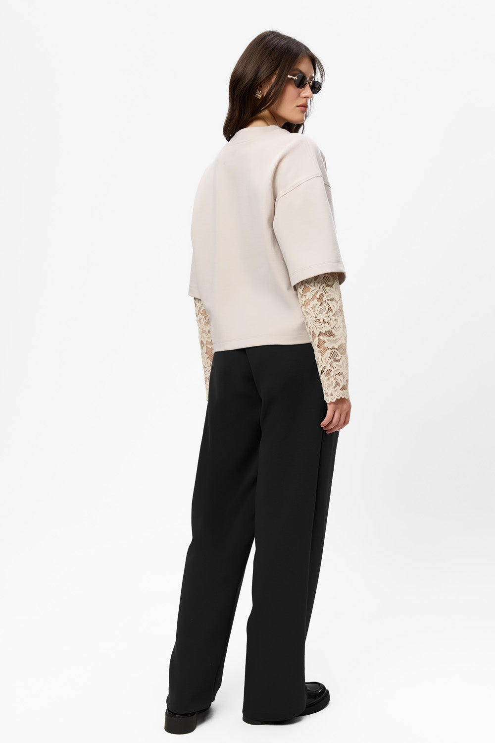 Spódnica Black Swan z paskami do pończoch