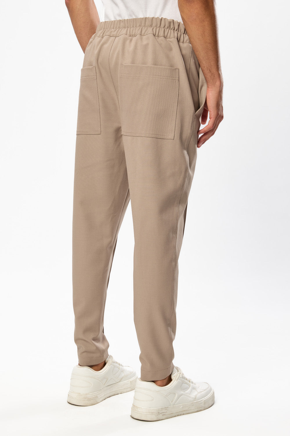Thom V3 Beige Wool Blend Pants