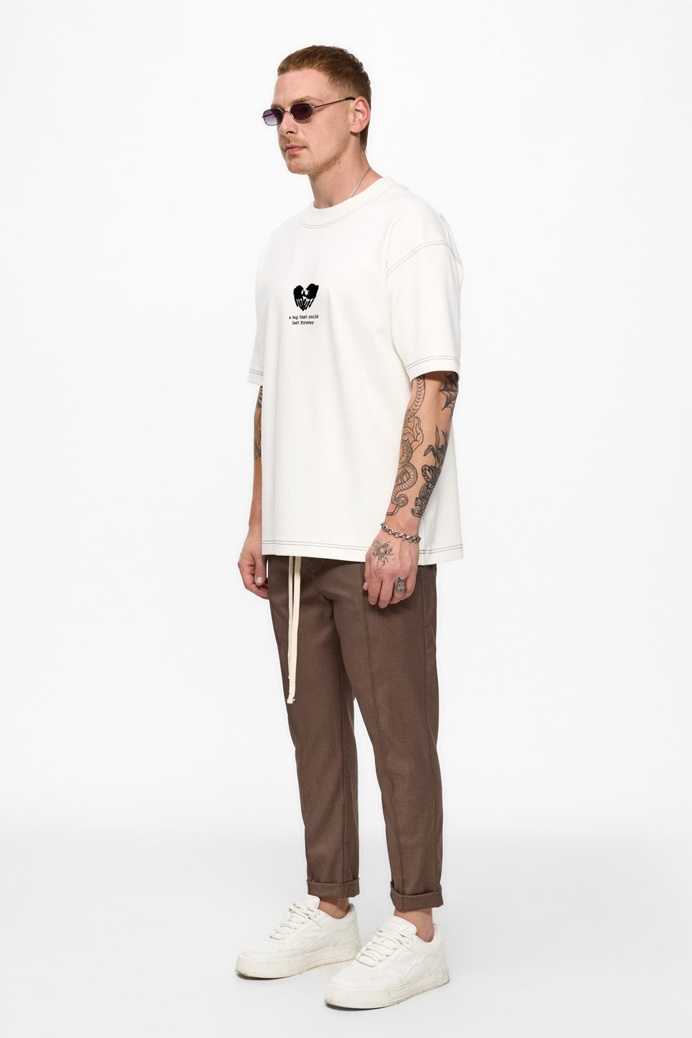 Valentines printed Off-White T-shirt