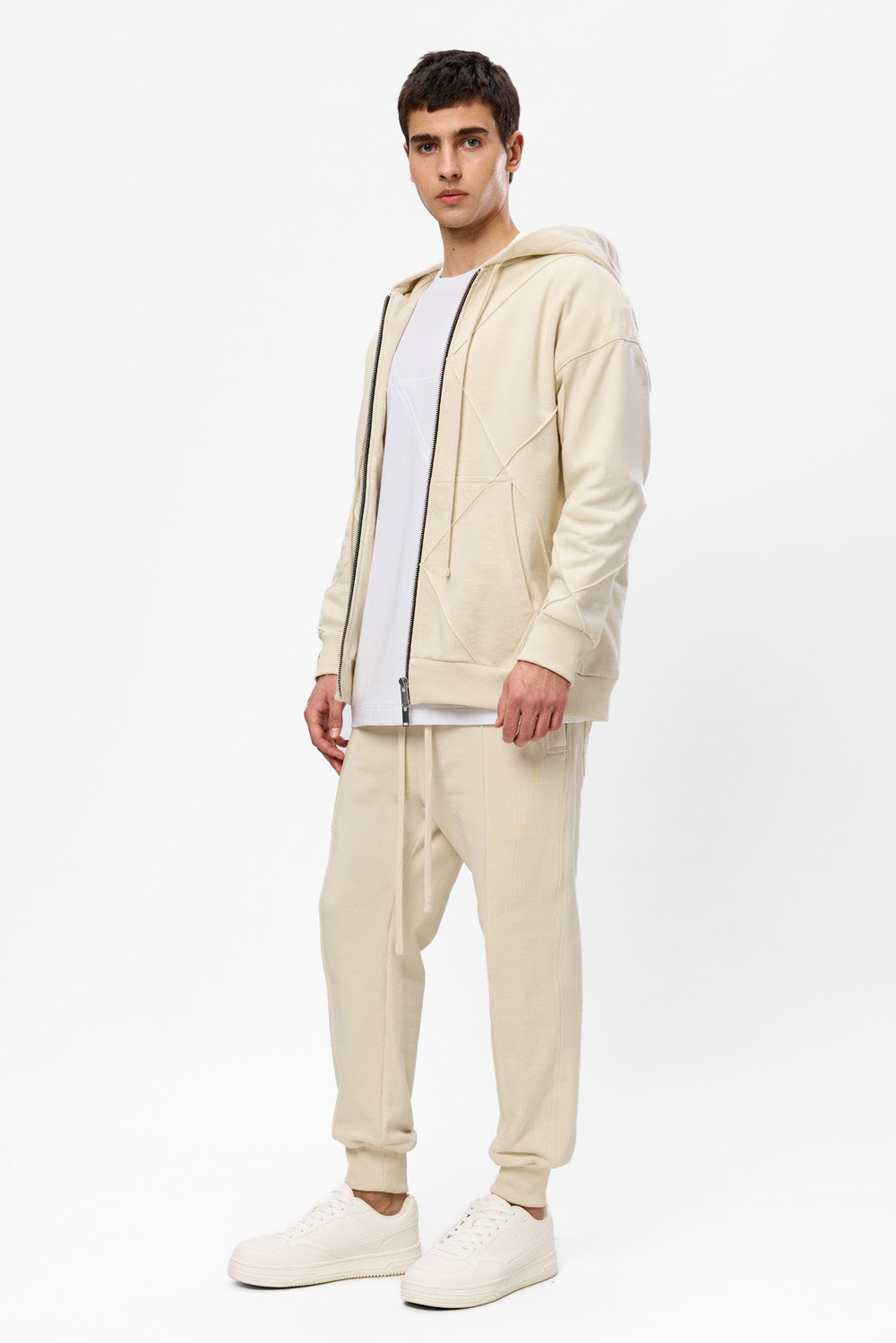 Crudo V2 Vanilla Cotton Hoodie