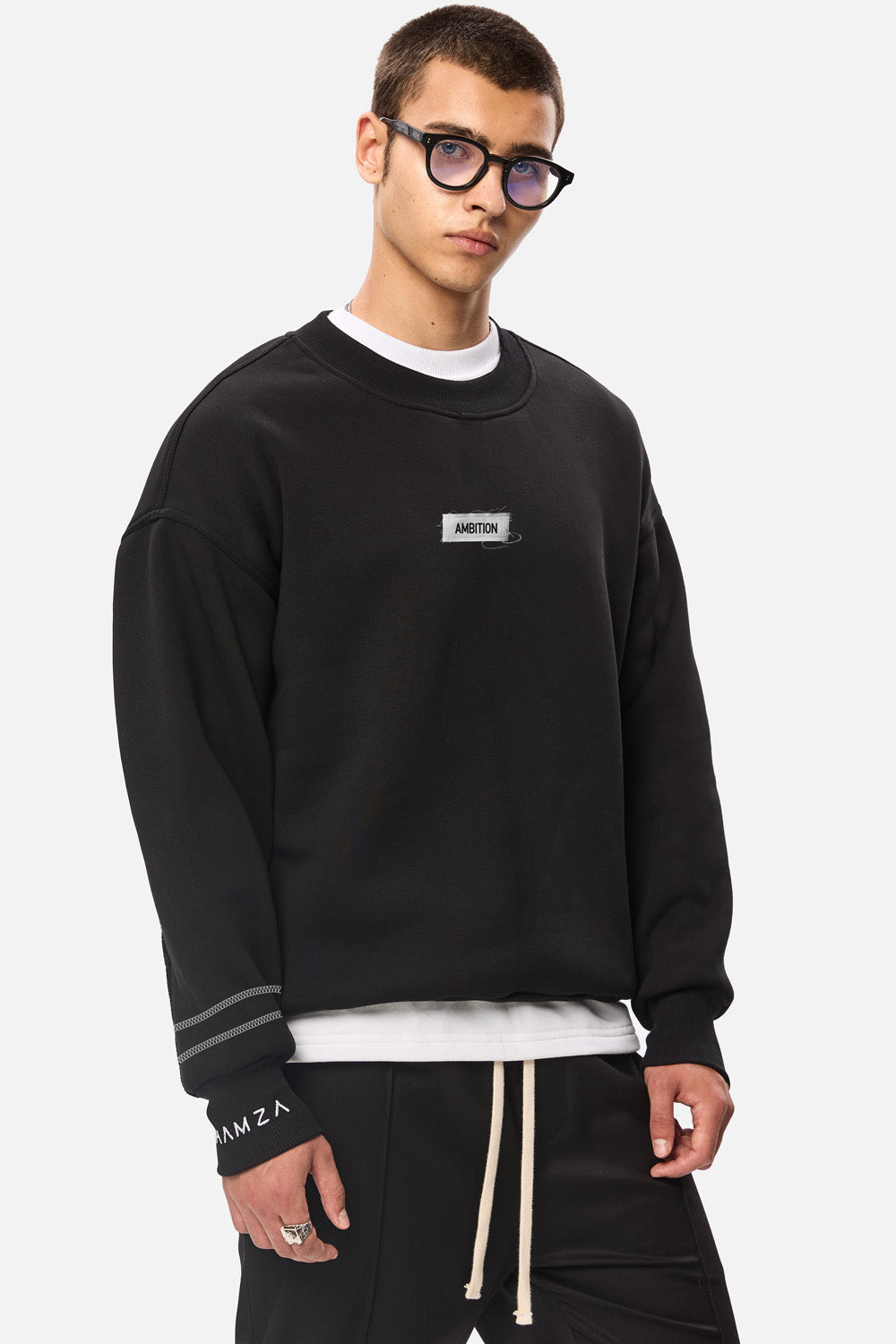 Ambition Black Sweatshirt