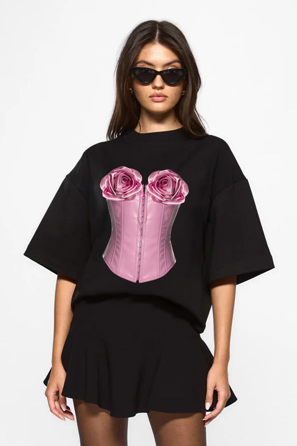 Charmante drukowana koszulka w kolorze Off-White W