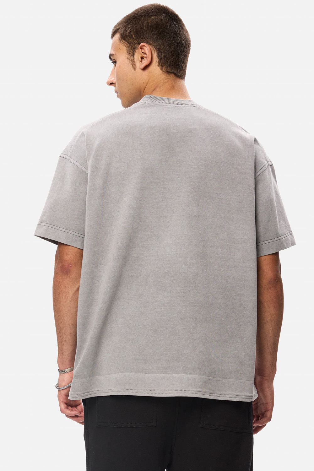 Perseus Grey Printed T-shirt