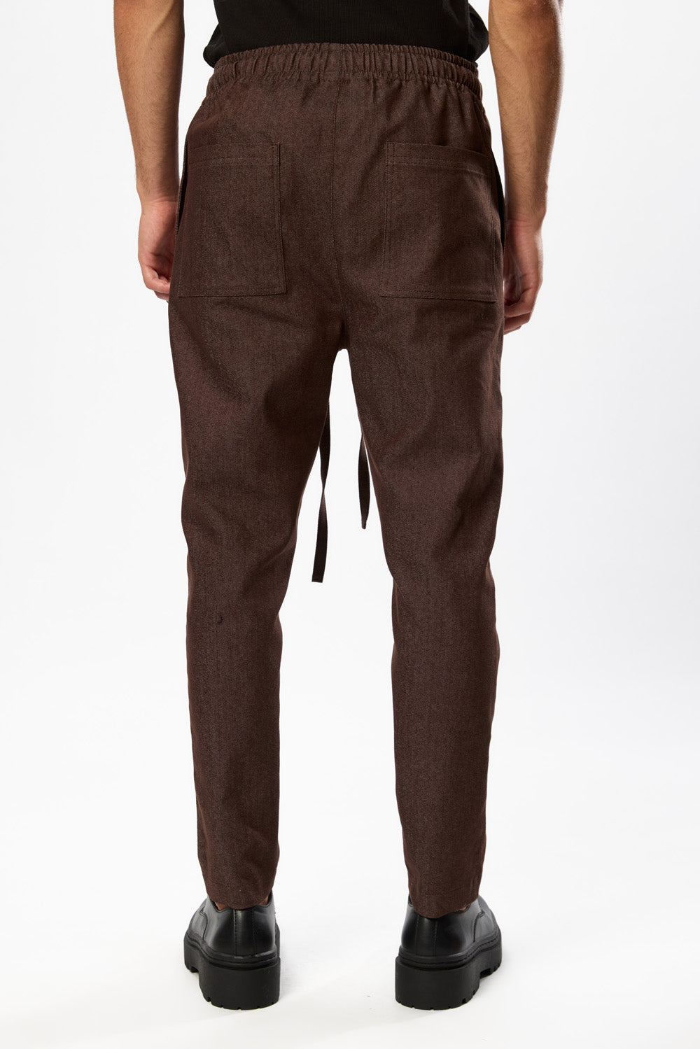 Six V2 Brown Denim  Pants