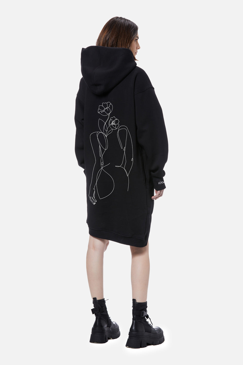 JAPAN 3.0 printed fleece Hoodie W