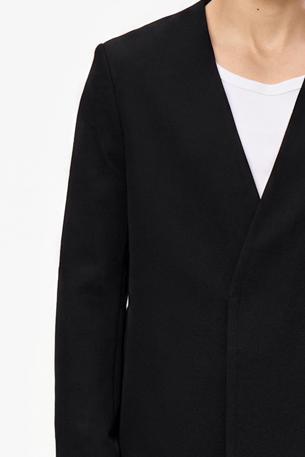 247 Black Cloth Blazer