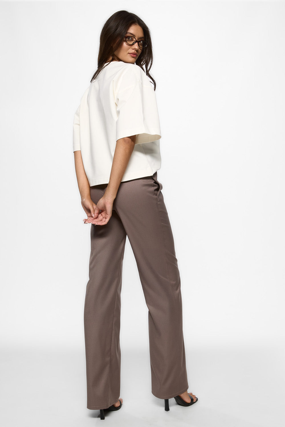 Charmante drukowana koszulka w kolorze Off-White W